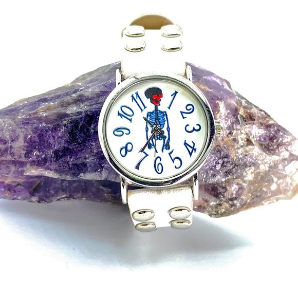 Womens Skeleton Watch - Picture 2 of 4